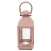 Lanterne Photophore En Métal Rose