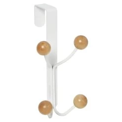 Patère Métal Et Bois 4 Crochets -Vous ne pouvez pas battre les meubles. 573370