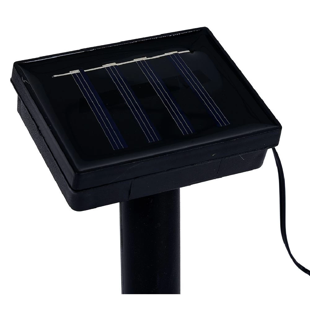 Guirlande Solaire 10 Boules Métal Ajouré Rouge Et Beige L6,7M 3 Guirlande Solaire 10 Boules Métal Ajouré Rouge Et Beige L6,7M – Image 3