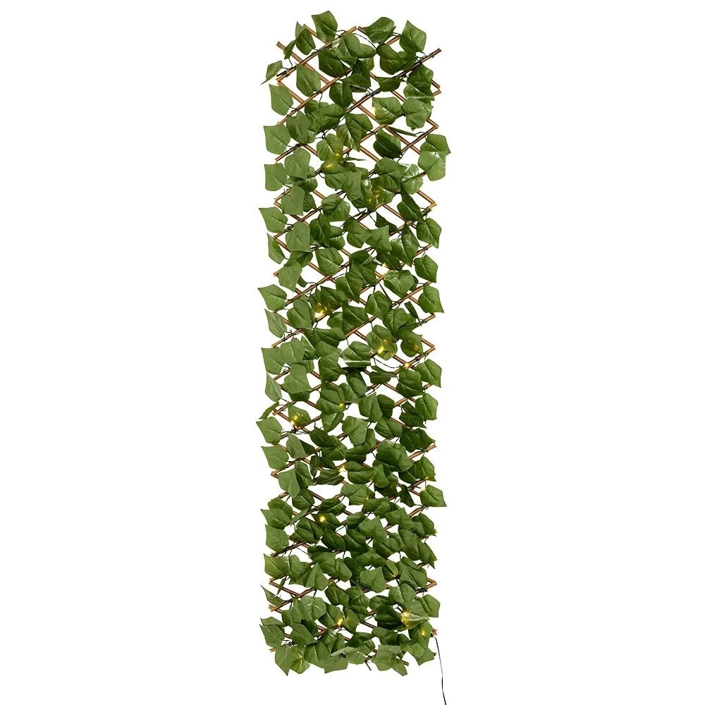 Treillis Extérieur Lumineux Solaire Plante Grimpante Artificielle H180 2 Treillis Extérieur Lumineux Solaire Plante Grimpante Artificielle H180 – Image 2
