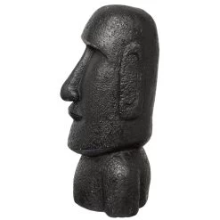 Statue île De Pâques Noir H41cm