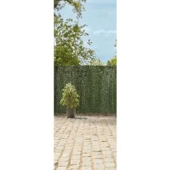 Haie Artificielle Fine Bicolore Vert 110 Brins L300 X H100 Cm 6 Haie Artificielle Fine Bicolore Vert 110 Brins L300 X H100 Cm -Vous ne pouvez pas battre les meubles. 580283