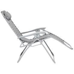 Fauteuil Relax Inclinable Avec Têtière Gris -Vous ne pouvez pas battre les meubles. 580526 morePictures 03