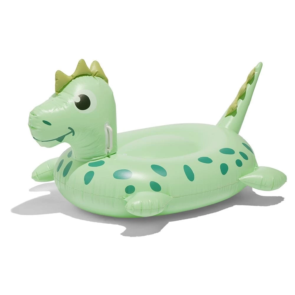 Dinosaure à Chevaucher Gonflable Funky Vert 134x76cm 2 Dinosaure à Chevaucher Gonflable Funky Vert 134x76cm – Image 2