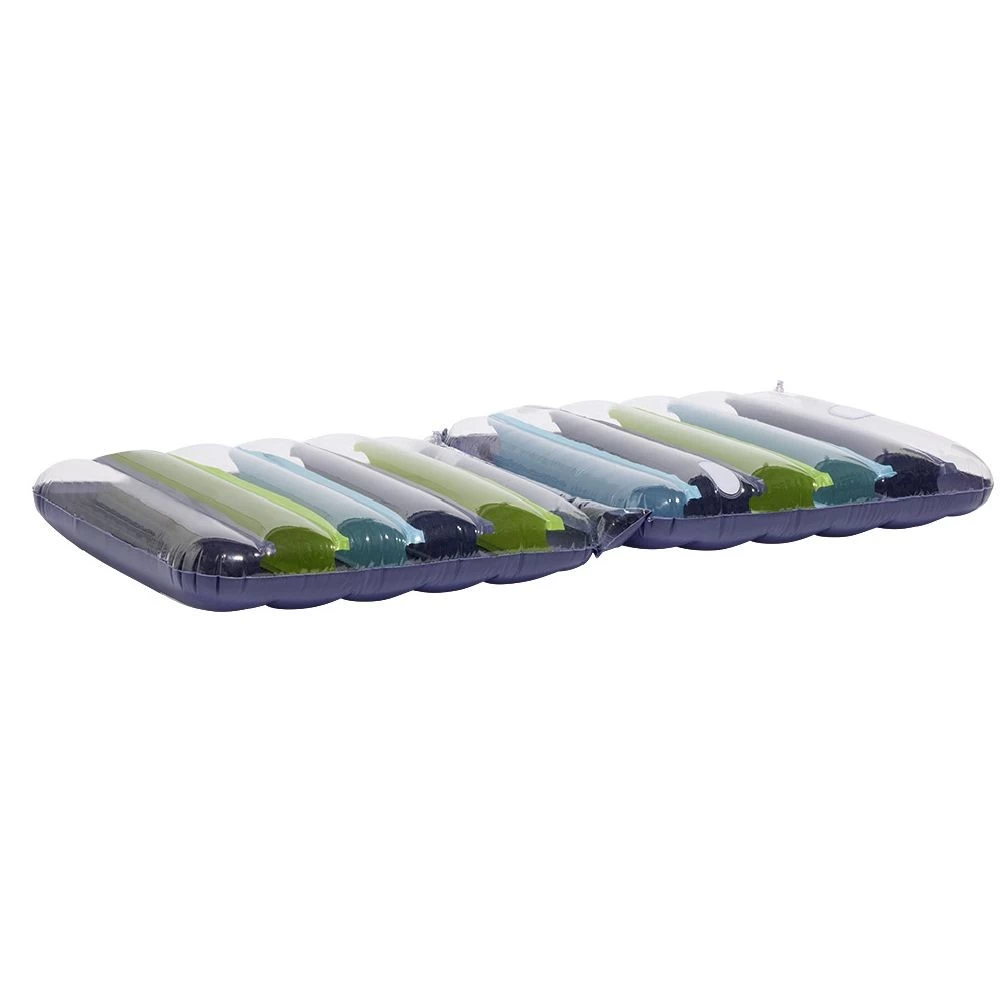 Matelas Gonflable 3en1 Funky Violet Et Vert L170x80cm 3 Matelas Gonflable 3en1 Funky Violet Et Vert L170x80cm – Image 3