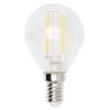 Ampoule LED Filament E14 G45 Homday Lumière Chaude 250lms X2