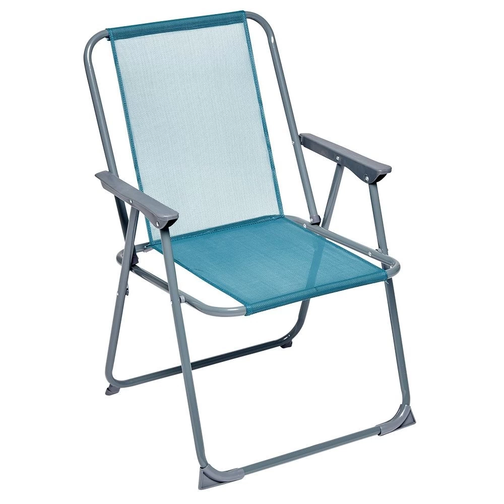 Fauteuil De Camping Pliant Bleu 4 Fauteuil De Camping Pliant Bleu – Image 4