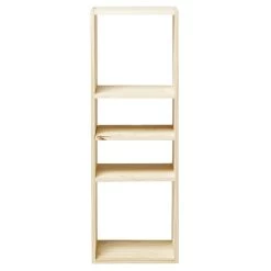 Structure Cubox 3 Cases 35x30x105cm Pin Naturel 7 Structure Cubox 3 Cases 35x30x105cm Pin Naturel -Vous ne pouvez pas battre les meubles. 583587 morePictures 01