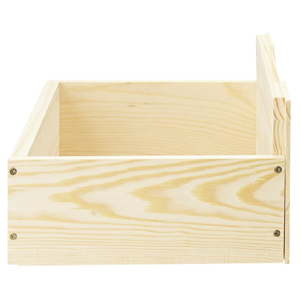 Tiroir Cubox Pin Naturel 2 Tiroir Cubox Pin Naturel – Image 2