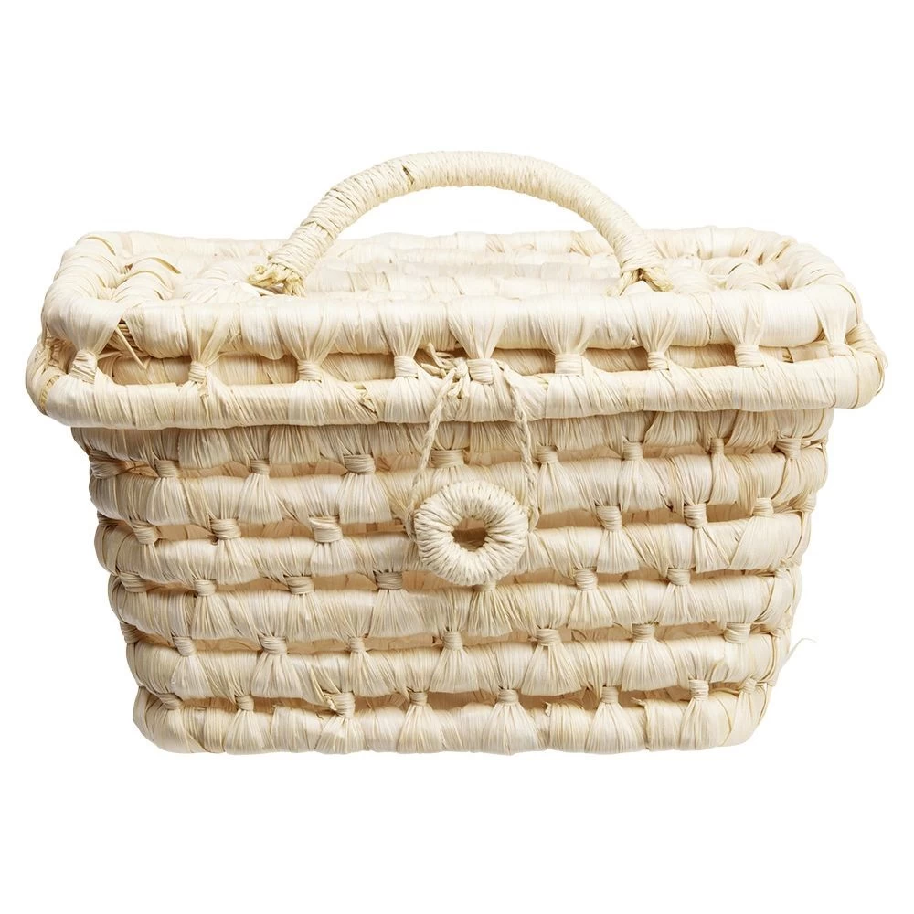 Malle Décorative En Fibre Naturelle 2 Malle Décorative En Fibre Naturelle – Image 2