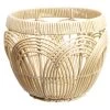 Corbeille Ronde Imitation Rotin