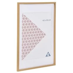 Cadre Photo Bois Clair 50x70cm 1 Vue 40x50 Cm