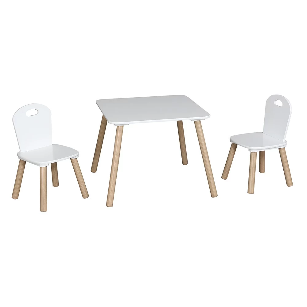 Table Pour Enfant Mdf+pin Sven Blanc Naturel 2 Table Pour Enfant Mdf+pin Sven Blanc Naturel – Image 2