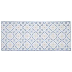 Tapis De Cuisine Imprimé Carreau De Ciment Bleu Et Blanc 120x50cm 5 Tapis De Cuisine Imprimé Carreau De Ciment Bleu Et Blanc 120x50cm -Vous ne pouvez pas battre les meubles. 591806
