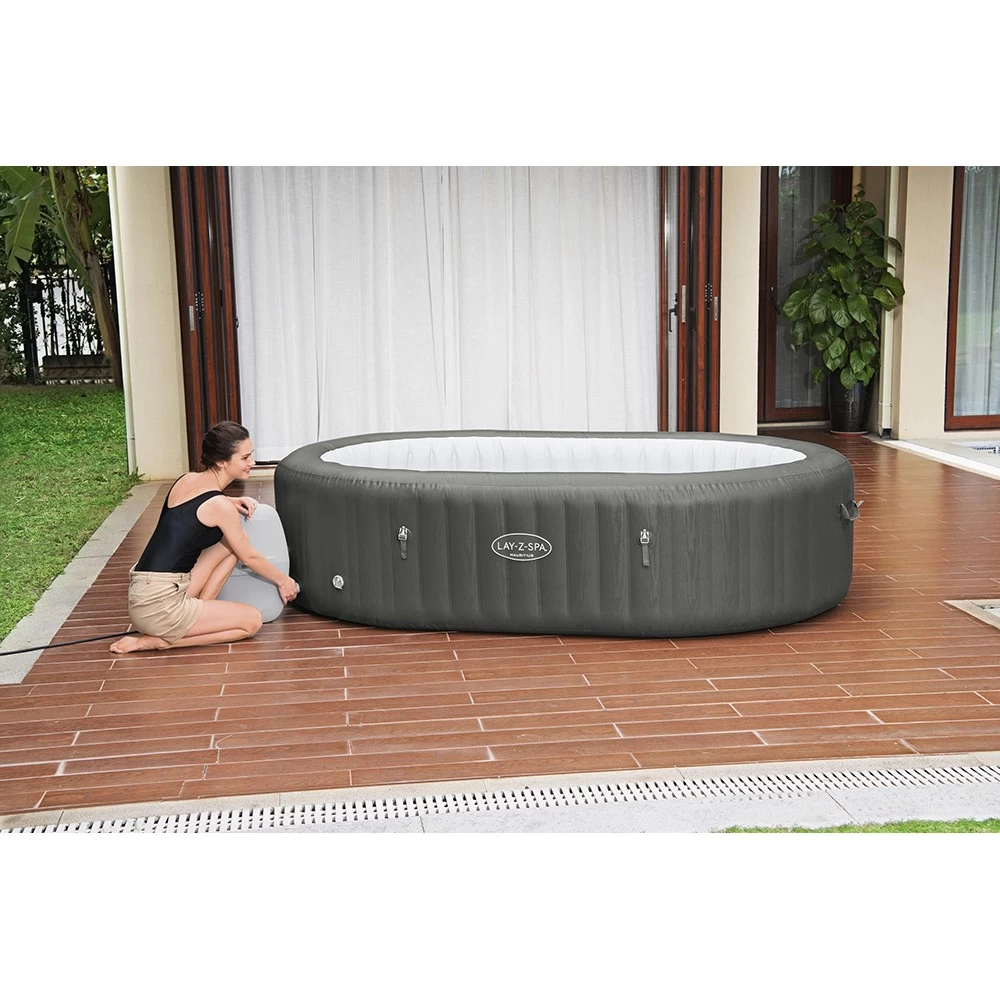 Spa Gonflable Ovale Lay-Z-Spa Mauritius Airjet™ Bestway 5à7 Personnes 7 Spa Gonflable Ovale Lay-Z-Spa Mauritius Airjet™ Bestway 5à7 Personnes – Image 7