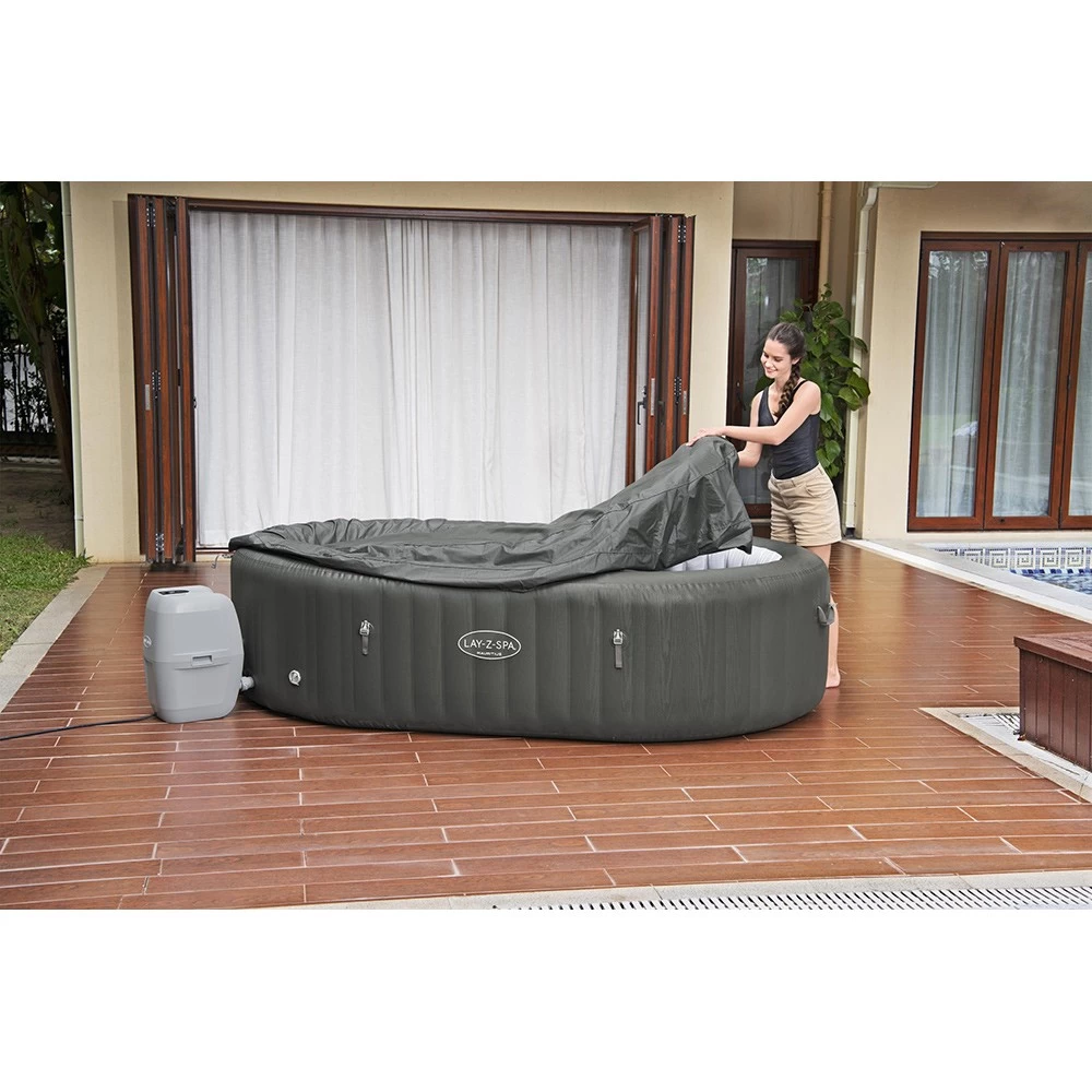 Spa Gonflable Ovale Lay-Z-Spa Mauritius Airjet™ Bestway 5à7 Personnes 8 Spa Gonflable Ovale Lay-Z-Spa Mauritius Airjet™ Bestway 5à7 Personnes – Image 8