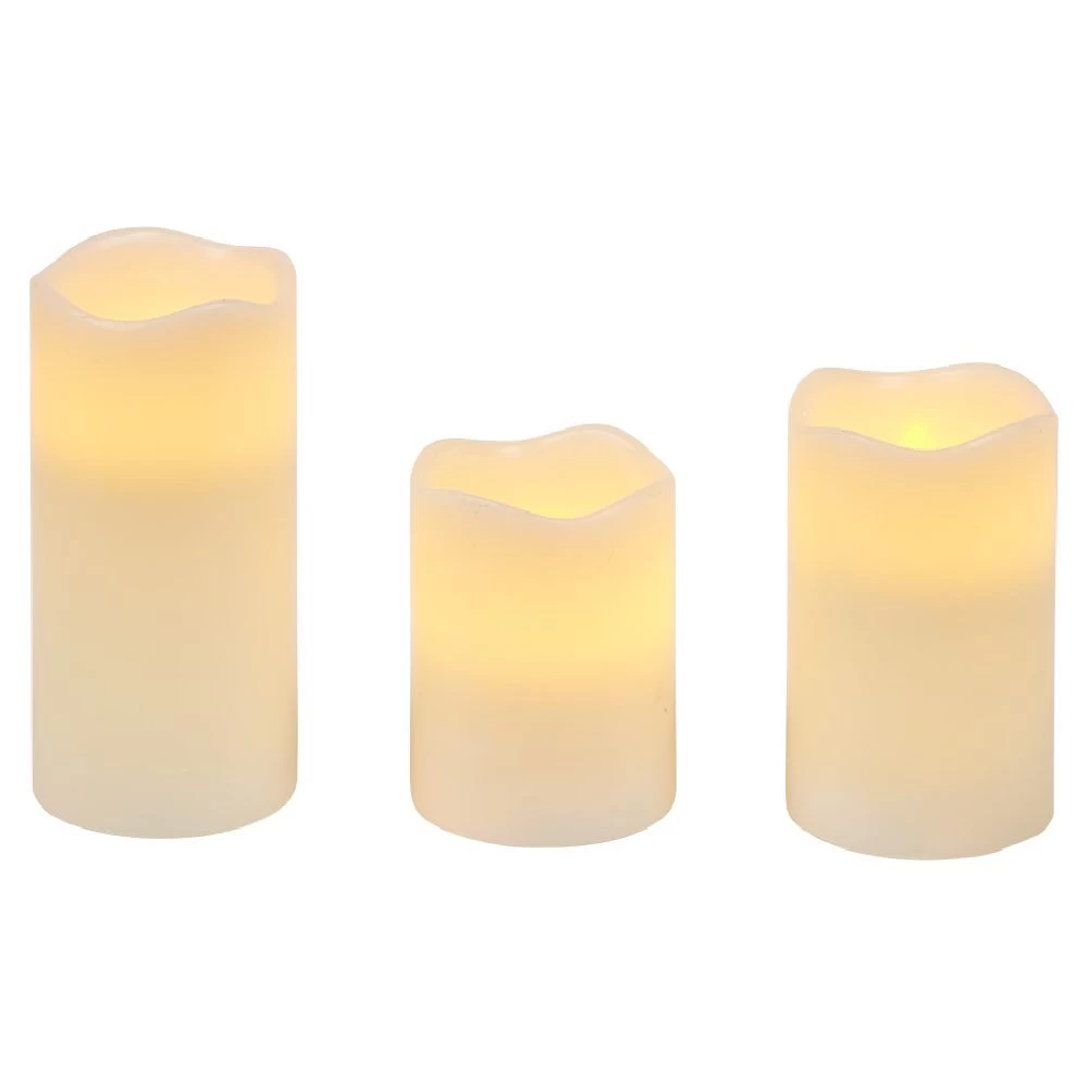 Bougie LED Blanc Chaud X3 2 Bougie LED Blanc Chaud X3 – Image 2