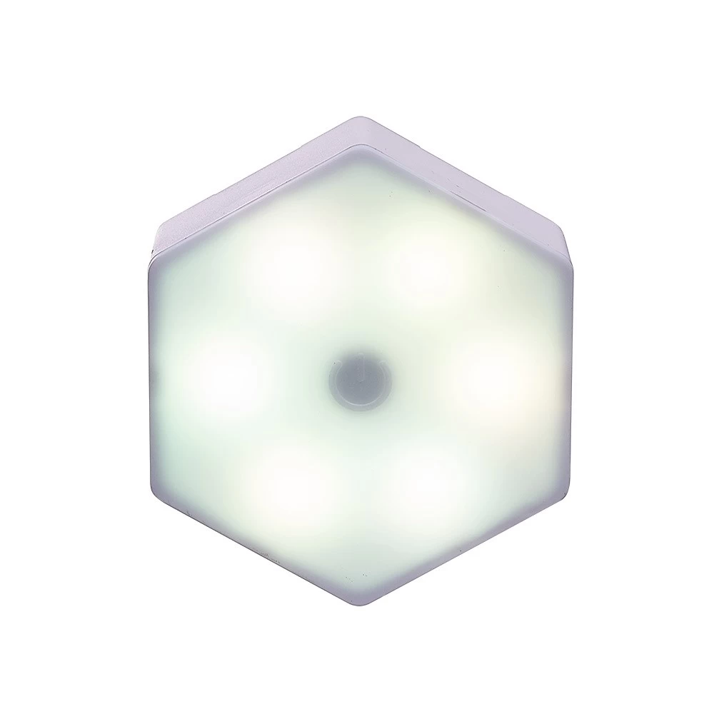 Lampe LED Adhésive Forme Hexagone X3 2 Lampe LED Adhésive Forme Hexagone X3 – Image 2