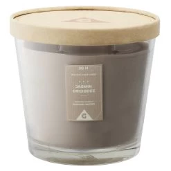 Bougie Parfumée Dans Verre Senteur Jasmin Orchidée Ø13,5xH12,5cm 30H