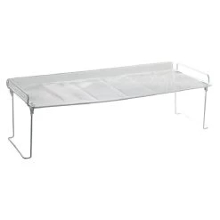 Range Chaussures étagère Blanche Superposable 8 Paires L68xl28xH22cm -Vous ne pouvez pas battre les meubles. 598290