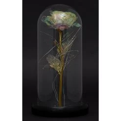 Rose Iridescente à Led Sous Cloche -Vous ne pouvez pas battre les meubles. 598383 morePictures 02