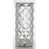 Lampe De Table Cylindrique Design Cristal Transparent