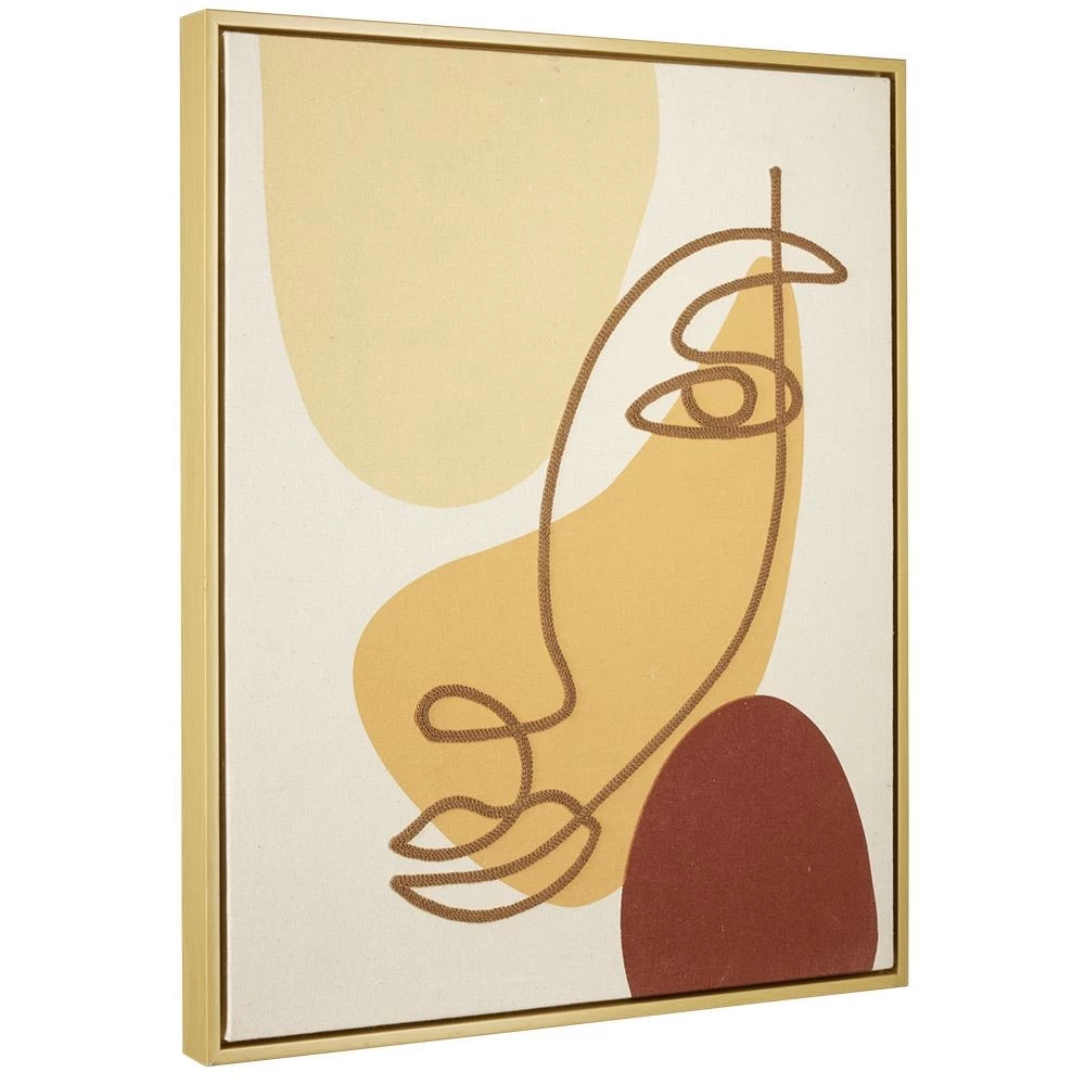 Tableau Déco Visage Abstrait Multicolore 1 Tableau Déco Visage Abstrait Multicolore