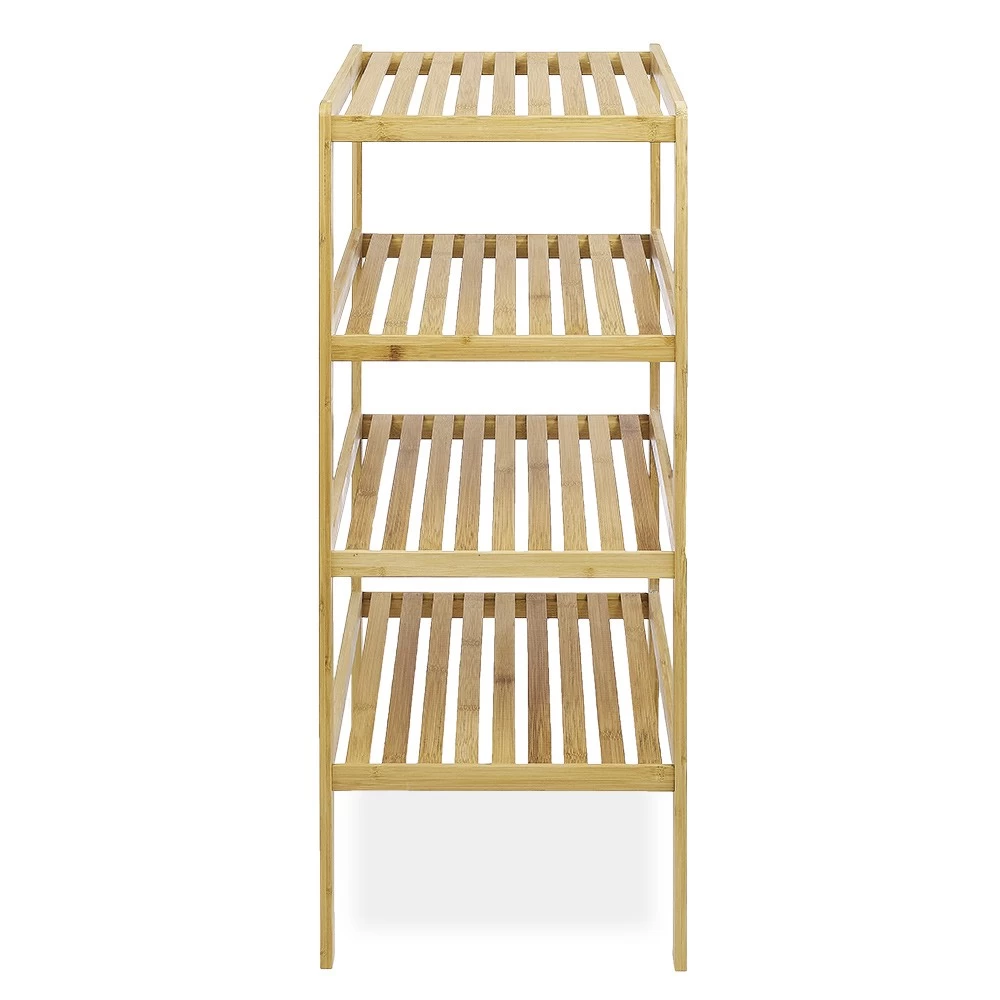 Étagère Bambou 4 Niveaux 1 Étagère Bambou 4 Niveaux