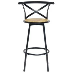 Tabouret De Bar Bistrot Noir X2 -Vous ne pouvez pas battre les meubles. 600286 morePictures 01