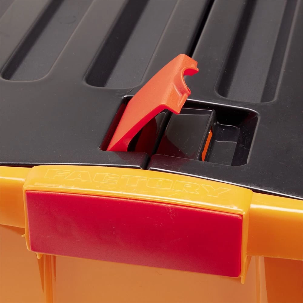 Box De Rangement Bricolage Avec Couvercle à Double Rabat 34L X2 2 Box De Rangement Bricolage Avec Couvercle à Double Rabat 34L X2 – Image 2