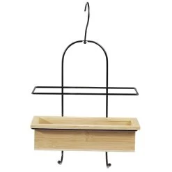 Serviteur De Douche Bambou Avec Crochets