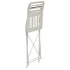 Chaise De Jardin Rio Pliante Métal Taupe 41x45xH82cm