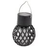 Suspension Solaire Effet Flamme Ø7,5xH9,5cm