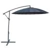 Parasol Déporté Tao à Manivelle Gris Ø260xH256cm