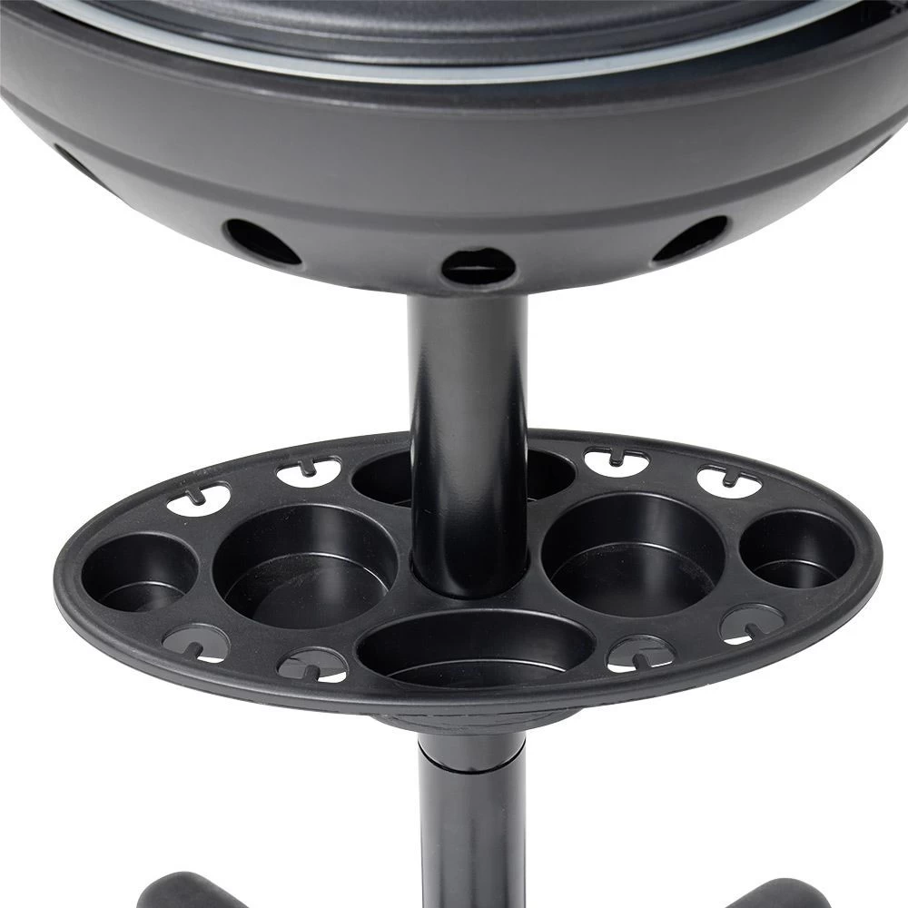 Barbecue Boule électrique Bilbao Noir Ø48xH92cm 4 Barbecue Boule électrique Bilbao Noir Ø48xH92cm – Image 4