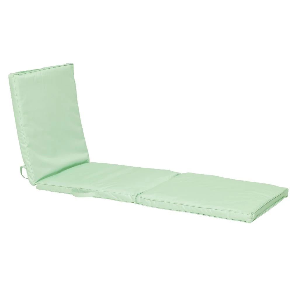 Coussin Pour Bain De Soleil Polyester Uni Vert Clair 1 Coussin Pour Bain De Soleil Polyester Uni Vert Clair