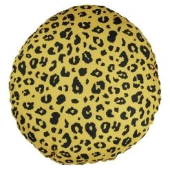 Coussin D'extérieur Déperlant Motif Léopard Jaune Et Noir Ø40cm 6 Coussin D'extérieur Déperlant Motif Léopard Jaune Et Noir Ø40cm -Vous ne pouvez pas battre les meubles. 602376