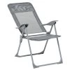 Fauteuil De Camping 5 Positions Gris