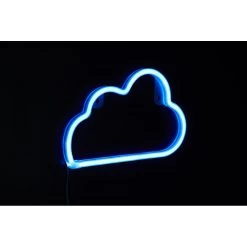 Lampe Néon LED Forme Nuage Bleu à Suspendre L18,3xH29,5cm -Vous ne pouvez pas battre les meubles. 603533 morePictures 02