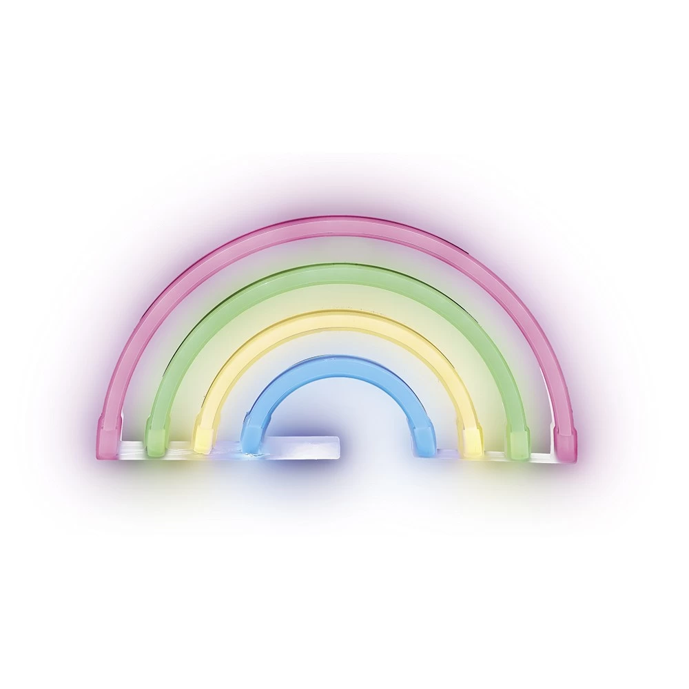 Lampe Néon LED Forme Arc-en-ciel Multicolore L27,5xH14cm 3 Lampe Néon LED Forme Arc-en-ciel Multicolore L27,5xH14cm – Image 3