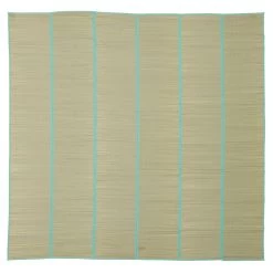 Natte De Plage 2 Personnes Funky Paille Naturel Et Vert 180x180cm 7 Natte De Plage 2 Personnes Funky Paille Naturel Et Vert 180x180cm -Vous ne pouvez pas battre les meubles. 603699