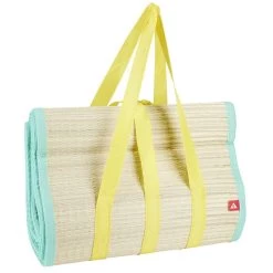 Natte De Plage 2 Personnes Funky Paille Naturel Et Vert 180x180cm 6 Natte De Plage 2 Personnes Funky Paille Naturel Et Vert 180x180cm -Vous ne pouvez pas battre les meubles. 603699 morePictures 03