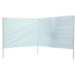 Paravent Abri De Plage 2en1 Funky Bleu Et Blanc