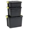 Box De Rangement Brico Noir 60L