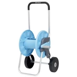 Dévidoir Sur Roues Avec Tuyau 15 M Vert