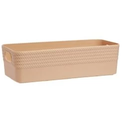Boîte Plastique Nude 25x11xH7cm
