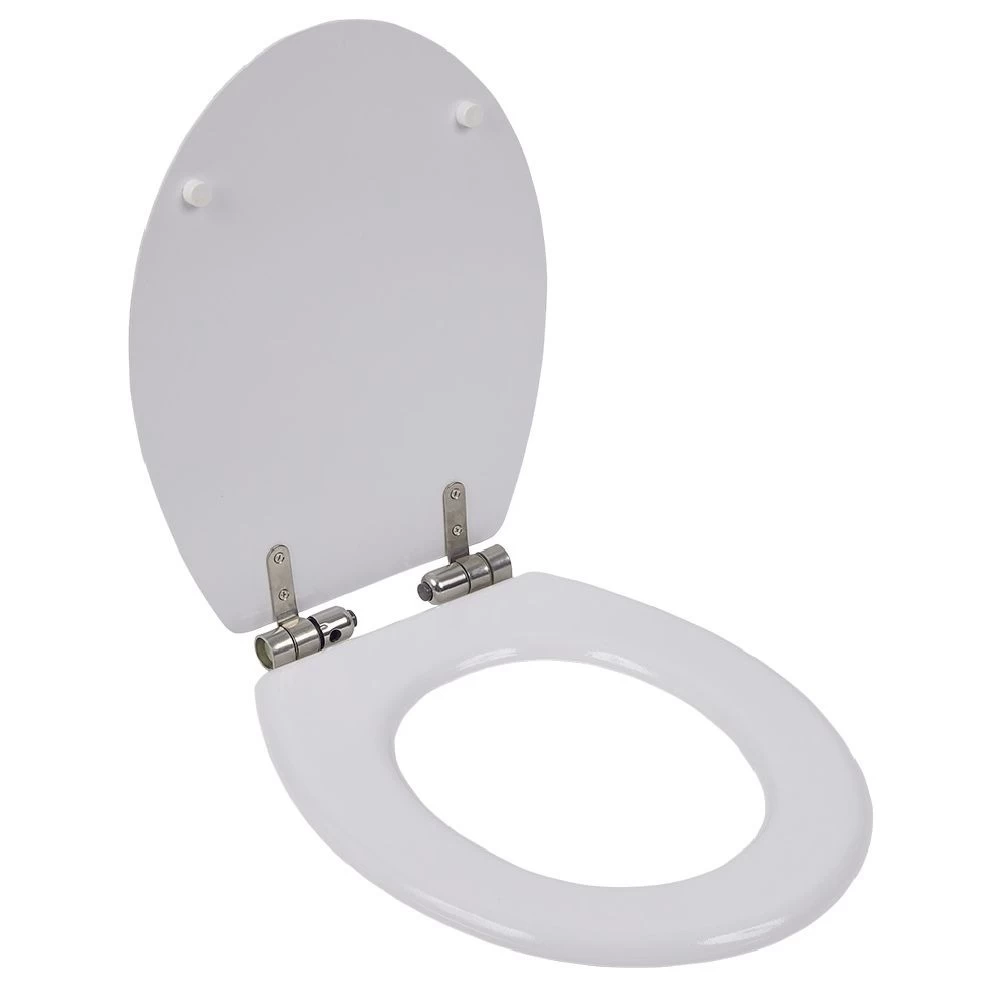 Abattant WC Bois Terrazzo Avec Frein De Chute Déclipsable Réglable 2 Abattant WC Bois Terrazzo Avec Frein De Chute Déclipsable Réglable – Image 2