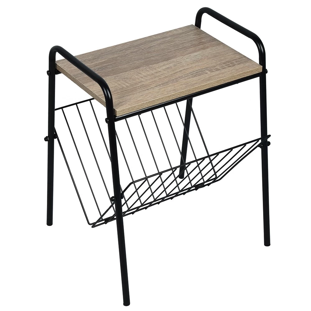 Bout De Canapé Sasha Porte Magazine 36x32xH46cm 2 Bout De Canapé Sasha Porte Magazine 36x32xH46cm – Image 2