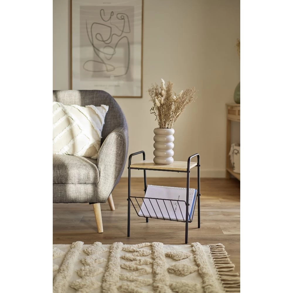 Bout De Canapé Sasha Porte Magazine 36x32xH46cm 1 Bout De Canapé Sasha Porte Magazine 36x32xH46cm