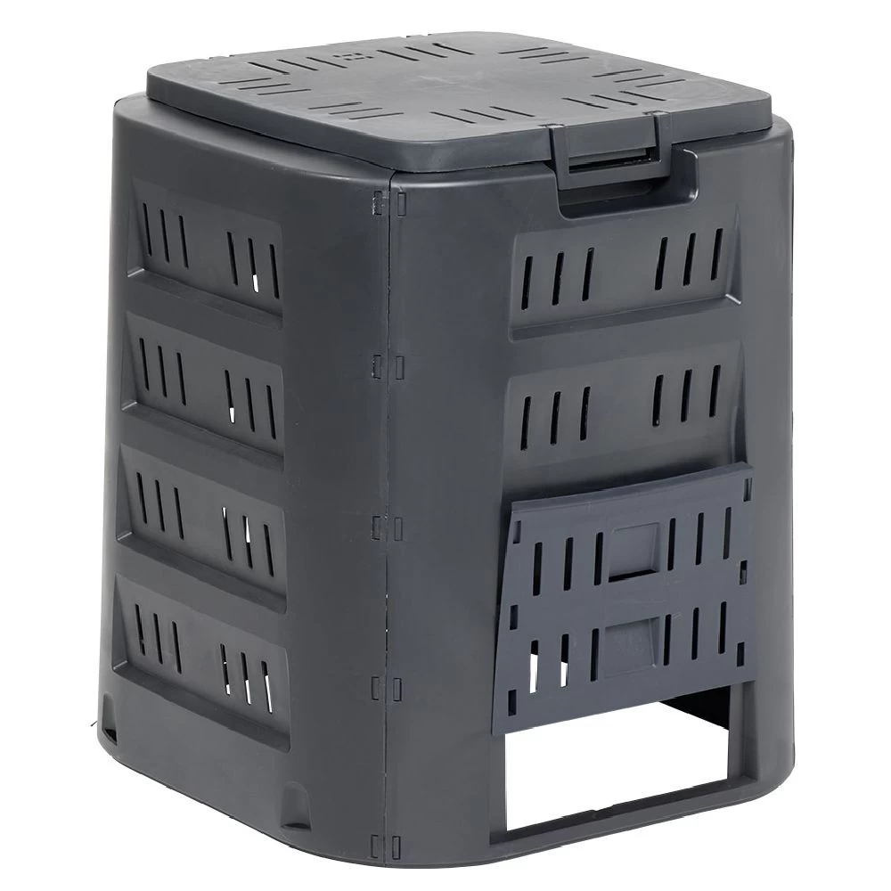 Composteur Noir 70x70xH80cm 320 L 4 Composteur Noir 70x70xH80cm 320 L – Image 4